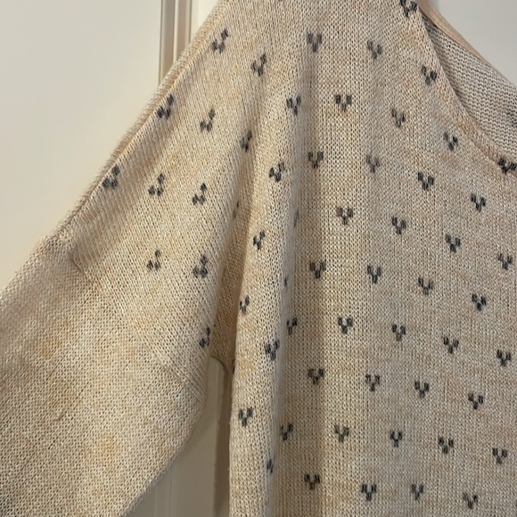 Women’s Lg Nordic  Print Holiday Sweater Tunic - Picture 8 of 8